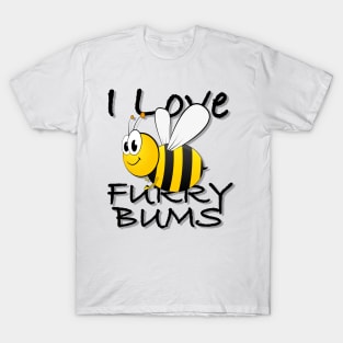 I Love Furry Bums BumbleBee T-Shirt